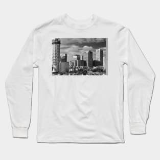 Canary Wharf London Docklands England Long Sleeve T-Shirt